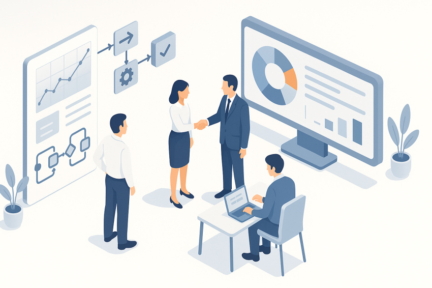 بهینه‌سازی فرآیندهای داخلی در سازمان